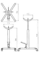 Giá đỡ hộp số HIDI HDTJ430
