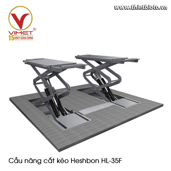 Cầu nâng ô tô cắt kéo Heshbon HL-35F