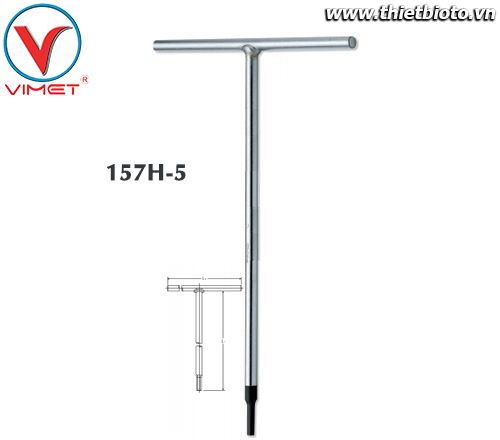 Cần xiết chữ T 5mm Koken 157H-5